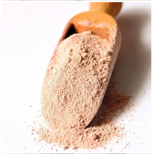 French Pink Clay is the main ingredient in SiSi Georgian Bay's pretty wild French Pink Clay mask with chamomile extract and burdock root extract