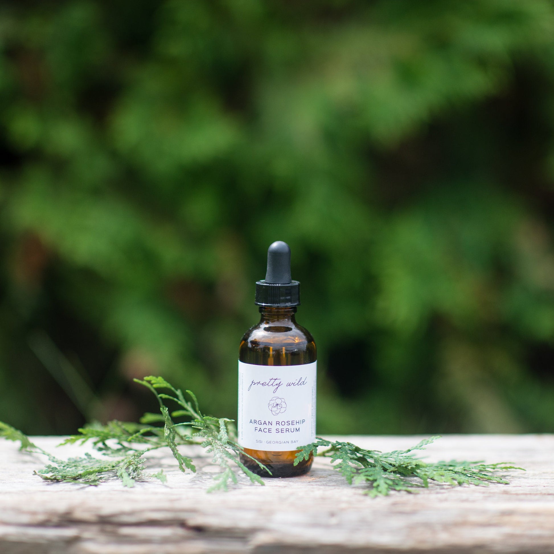 Argan Rosehip Face Serum - plant powered luxury natural skincare by SiSi Georgian Bay