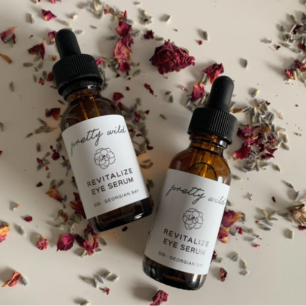 Botanically infused pretty wild eye serum by SiSi Georgian Bay