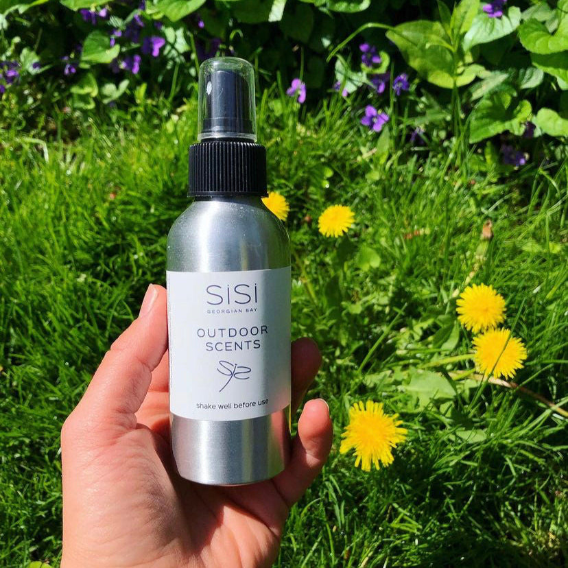 SiSi Georgian Bay natural skincare - Outdoor Scents for all your outdoor needs