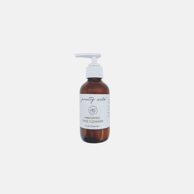 pretty wild unscented Face Cleanser by SiSi Georgian Bay natural skincare