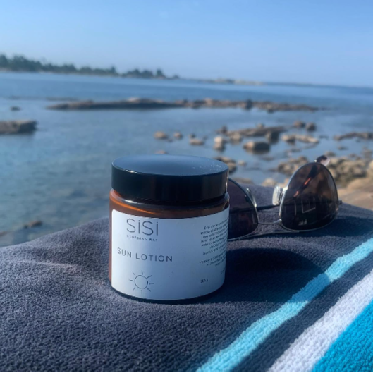 22% zinc sun lotion by SiSi Georgian Bay to suit your lifestyle