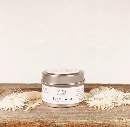 Natural Belly Balm. Soothing, gentle rub for belly.  Hydrating balm.  Mothers-to-be can use as a soothing rub to help skin stay hydrated and moisturized. 
