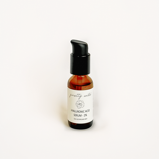 2% hyaluronic acid serum is a super hydrator for plumper, firmer, healthier looking skin. Apply after cleansing and enjoy the benefits of this amazing humectant. Keeps skin looking refreshed.