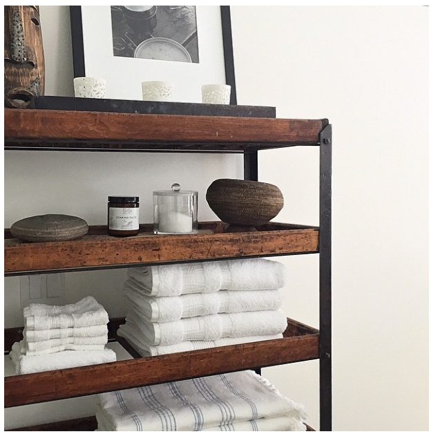 SiSi Georgian Bay Lemony Lemongrass Salt Scrub in amber glass jar