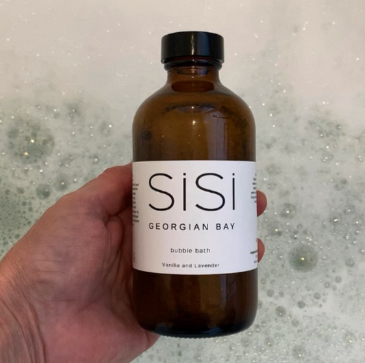 Handcrafted SiSi Georgian Bay Lavender Vanilla Bubble Bath